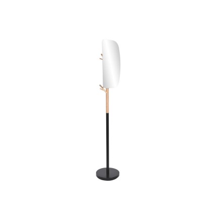 Perchero de Pie Home ESPRIT Negro Natural Madera Metal Scandi 33 x 33