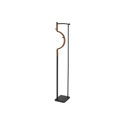 Perchero de Pie Home ESPRIT Marrón Negro Madera Metal 20 x 20 x 172 c