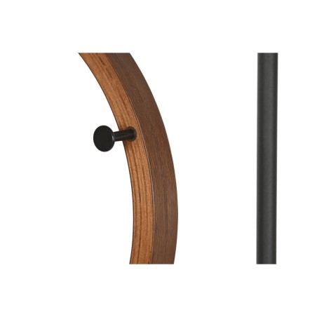 Attaccapanni da Terra Home ESPRIT Marrone Nero Legno Metallo 20 x 20 x