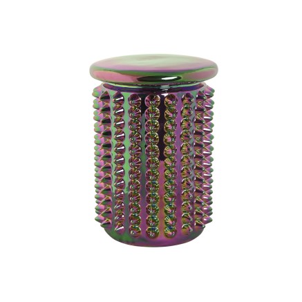 Bijzettafel Home ESPRIT Multicolour Porselein 31 x 31 x 43 cm