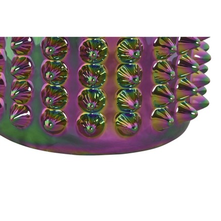 Mesa auxiliar Home ESPRIT Multicolor Porcelana 31 x 31 x 43 cm 2