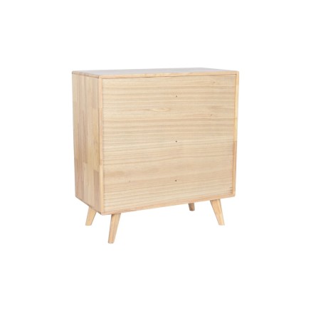 Aparador DKD Home Decor Natural Metal Ratán Madera de caucho 73,5 x 3 2