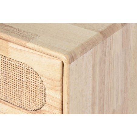 Anrichte DKD Home Decor natürlich Metall Rattan Kautschukholz 73,5 x