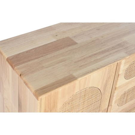 Anrichte DKD Home Decor natürlich Metall Rattan Kautschukholz 73,5 x