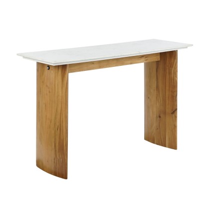 Gang Home ESPRIT Wit Bruin 120 x 38 x 77 cm