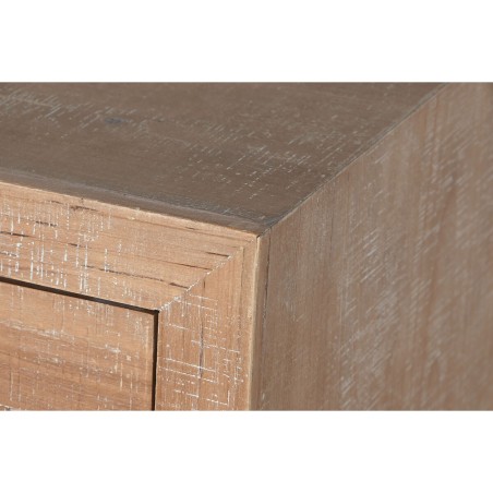 Ladenkast Home ESPRIT Zwart Natuurlijk Metaal Spar Cottage 110 x 40 x