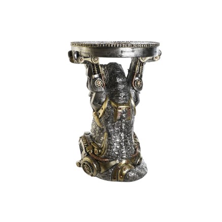 Table d'appoint Home ESPRIT Gris Multicouleur Résine 36 x 33 x 51 cm 2