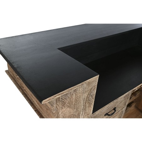Barmöbel Home ESPRIT Braun Schwarz natürlich 152 x 61 x 107 cm BAR
