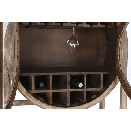 Mobile bar Home ESPRIT Naturale 75 x 40 x 182 cm 2
