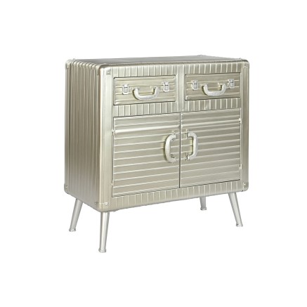 Aparador Home ESPRIT Plateado Metal Madera MDF 80 x 39 x 82 cm