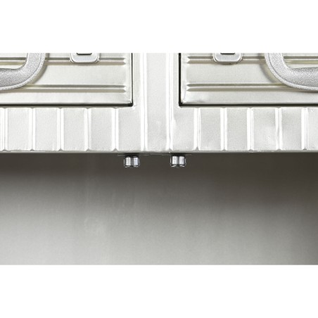 Sideboard Home ESPRIT Silver Metal MDF Wood 80 x 39 x 82 cm