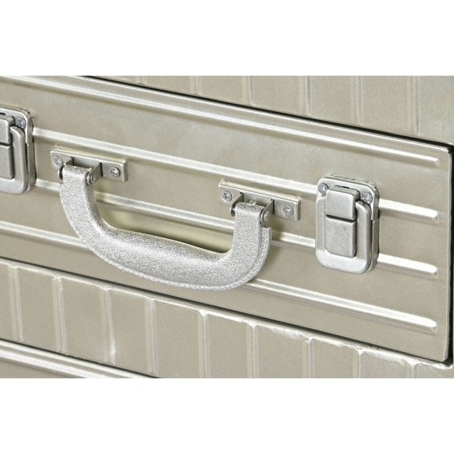 Sideboard Home ESPRIT Silver Metal MDF Wood 80 x 39 x 82 cm