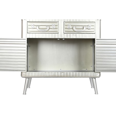 Aparador Home ESPRIT Plateado Metal Madera MDF 80 x 39 x 82 cm