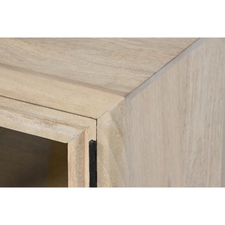 Nachtkastje Home ESPRIT Natuurlijk Kristal Mangohout 45 x 35 x 57 cm