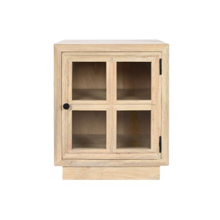 Nachtkastje Home ESPRIT Natuurlijk Kristal Mangohout 45 x 35 x 57 cm