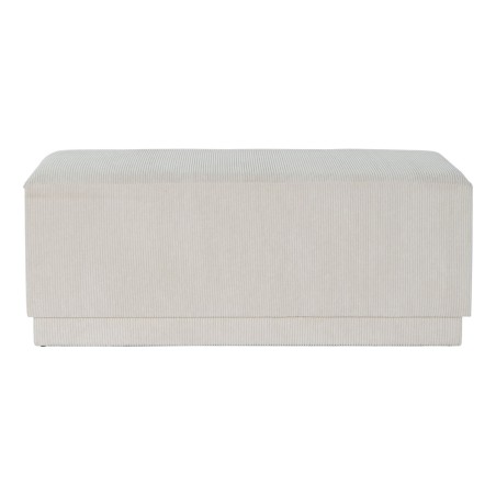 Banqueta DKD Home Decor Beige Madera MDF 100 x 40 x 40 cm