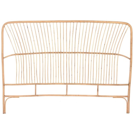 Hoofdbord Home ESPRIT Bruin Natuurlijk Lichtbruin Bamboe 160 x 3 x 115