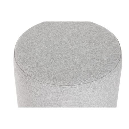 Voetensteun Home ESPRIT Grijs Zilverkleurig 35 x 35 x 42 cm