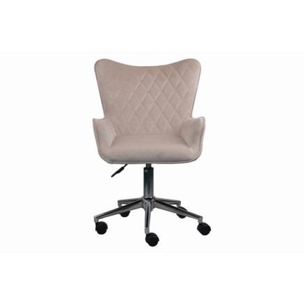 Chaise DKD Home Decor Crème Argenté 52 x 56,5 x 80 cm 2