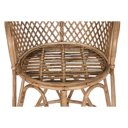 Taburete Home ESPRIT Natural 55 x 50 x 100 cm 2