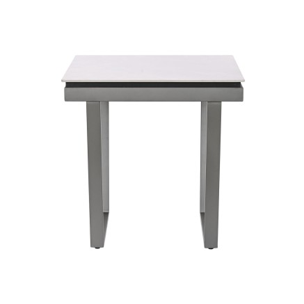 Side table Home ESPRIT Grey Metal 51 x 51 x 53 cm 2