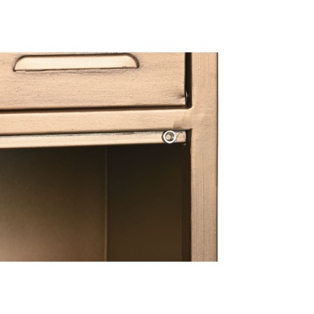 Ladenkast Home ESPRIT Gouden Metaal Loft 40 x 34 x 139 cm