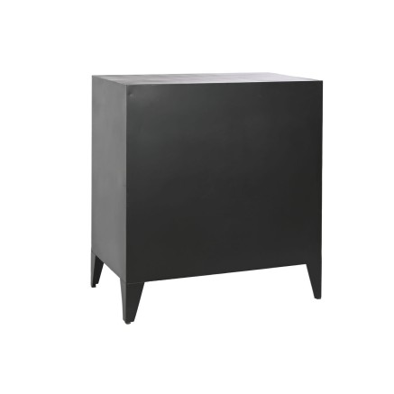 Cassettiera Home ESPRIT Nero Metallo Loft 75 x 45 x 80 cm 2