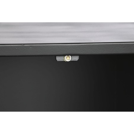 Ladenkast Home ESPRIT Zwart Metaal Loft 75 x 45 x 80 cm