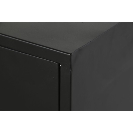 Ladenkast Home ESPRIT Zwart Metaal Loft 75 x 45 x 80 cm