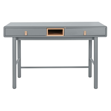 Scrivania Home ESPRIT Azzurro Grigio Legno MDF 120 x 60 x 75 cm 2