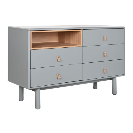 Commode Home ESPRIT Bleu Gris Naturel polypropylène Bois MDF 120 x 40