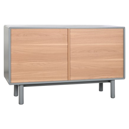 Commode Home ESPRIT Bleu Gris Naturel polypropylène Bois MDF 120 x 40 2