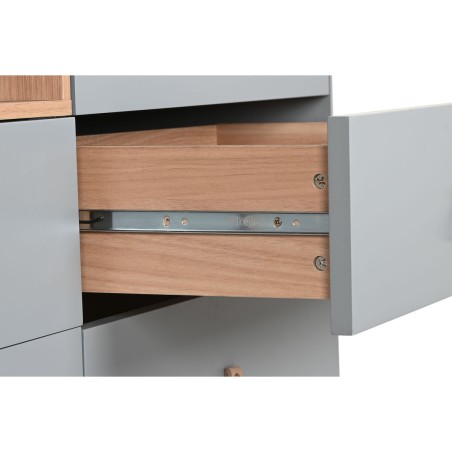 Commode Home ESPRIT Bleu Gris Naturel polypropylène Bois MDF 120 x 40
