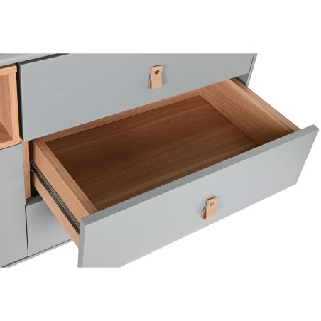 Commode Home ESPRIT Bleu Gris Naturel polypropylène Bois MDF 120 x 40