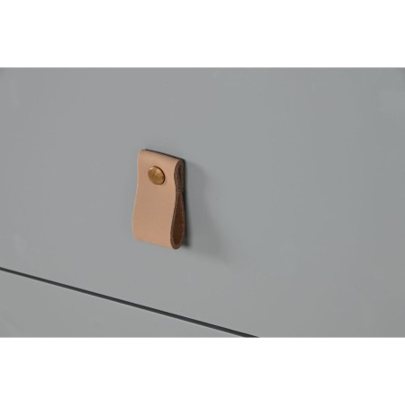 Kommode Home ESPRIT Blau Grau natürlich Polypropylen Holz MDF 120 x 4