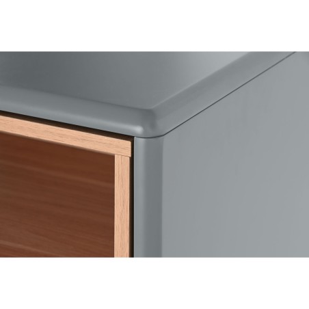 Cassettiera Home ESPRIT Azzurro Grigio polipropilene Legno MDF 80 x 40