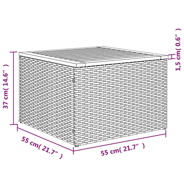 Salon de jardin 5 pcs avec coussins gris résine tressée