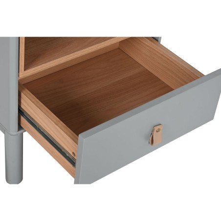 Nachtkastje Home ESPRIT Blauw Grijs Natuurlijk Hout MDF 48 x 40 x 55 c