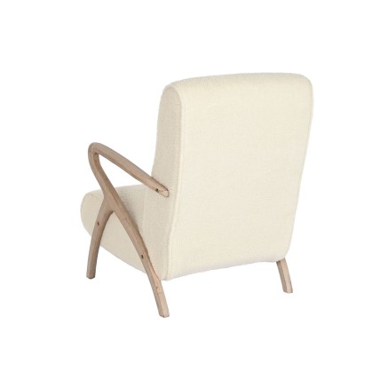 Butaca Home ESPRIT Blanco Natural 57 x 55 x 85 cm 2