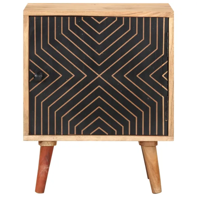 Table de chevet 40x30x50 cm Bois d'acacia massif