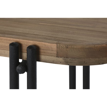 Recibidor Home ESPRIT Marrón Negro 115 x 40 x 75 cm 2