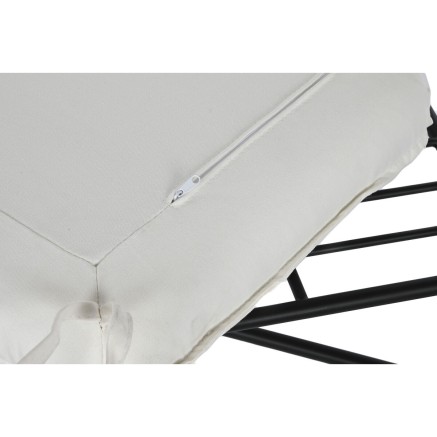 Fußstütze Home ESPRIT Weiß Schwarz Metall Urban 75 x 50 x 45 cm 2