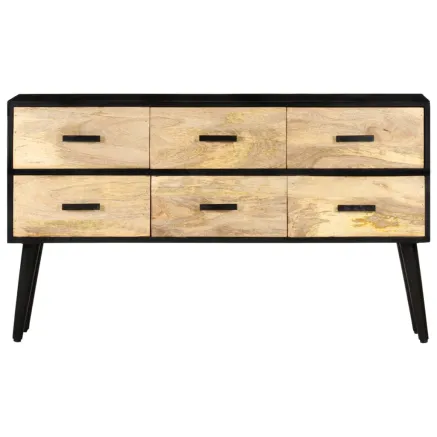 Buffet 110x33x64 cm Bois de manguier massif 2