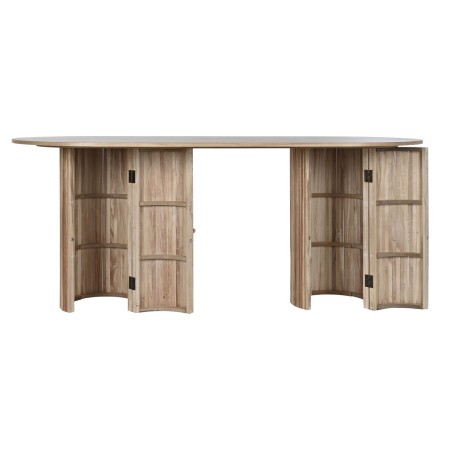 Table de Salle à Manger Home ESPRIT Naturel Bois de paulownia Bois MD