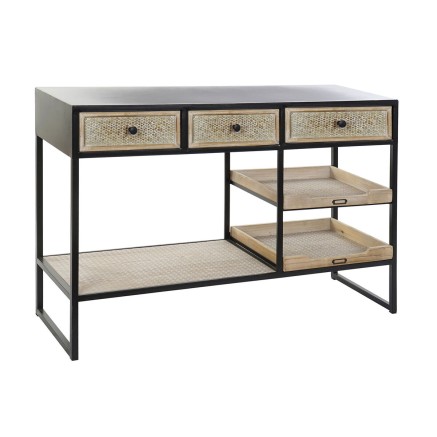 Meuble d'Entrée Home ESPRIT Marron Noir 120 x 38 x 80 cm