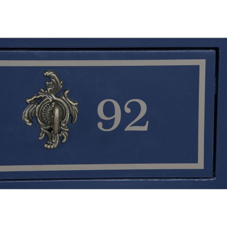 Meuble d'Entrée Home ESPRIT Marron Blue marine 103 x 35 x 80 cm