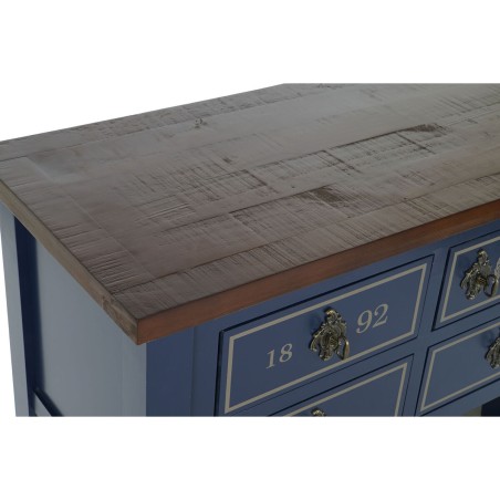 Recibidor Home ESPRIT Marrón Azul marino 103 x 35 x 80 cm