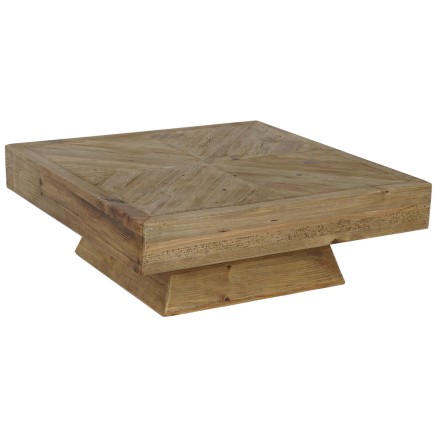 Tischdekoration Home ESPRIT Braun Kiefernholz 100 x 100 x 36 cm