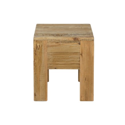 Mesa auxiliar Home ESPRIT Madera de pino 35 x 35 x 40 cm 2