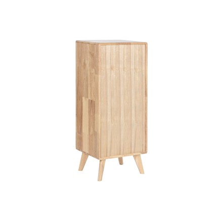 Cajonera Home ESPRIT Natural Metal Madera de caucho 40 x 30 x 78 cm 2